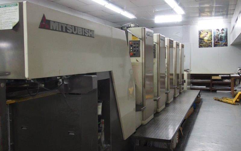 This includes five Mitsubishi Diamond Series four-colour presses and six Heidelbergs.