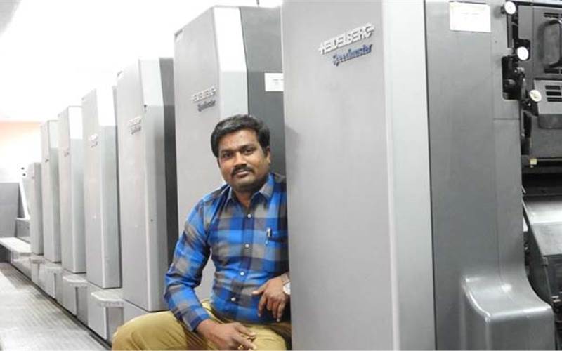 Kondaiah Chowdary, the CEO of Creative Print & Pack