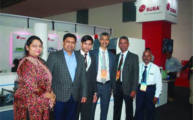 Chennai-based Suba Solutions announced three deals: the foldergluer, flute laminator and automatic die-cutter to Packaging India; a diecutter to Nemlaxmi and a repeat order of its Yii Lee Auto dry laminator from Galaxy Offset