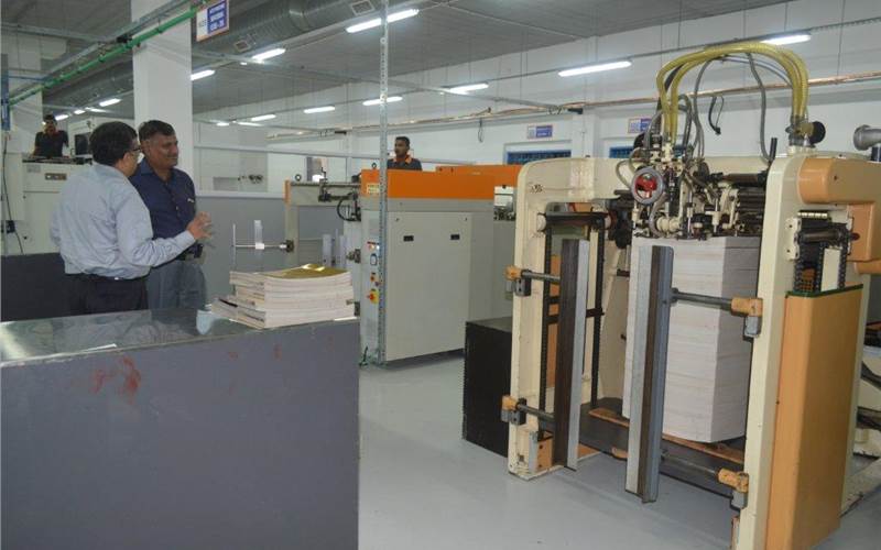 Jain: “The idea was to offer total packaging solution under one roof and ensure availability of all kind of surface finish that includes foiling, UV varnish, drip off effect and film lamination”