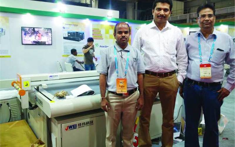 Chennai-based Print Generic Systems sold a Jwei digital cutting table to Rudra Graphics and a Yi Sheng laminating machine to Silver Prints, both Hyderabad-based print firms