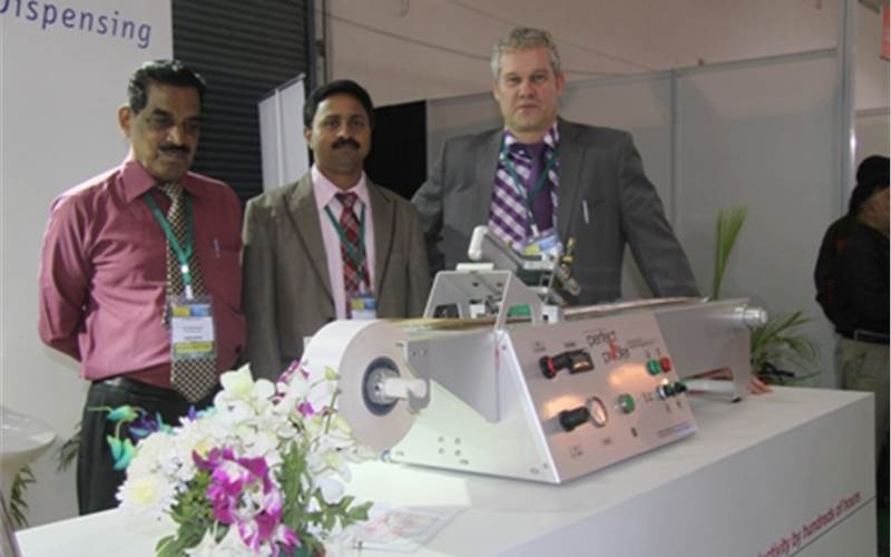 The GSE Dispensing team at Labelexpo India
