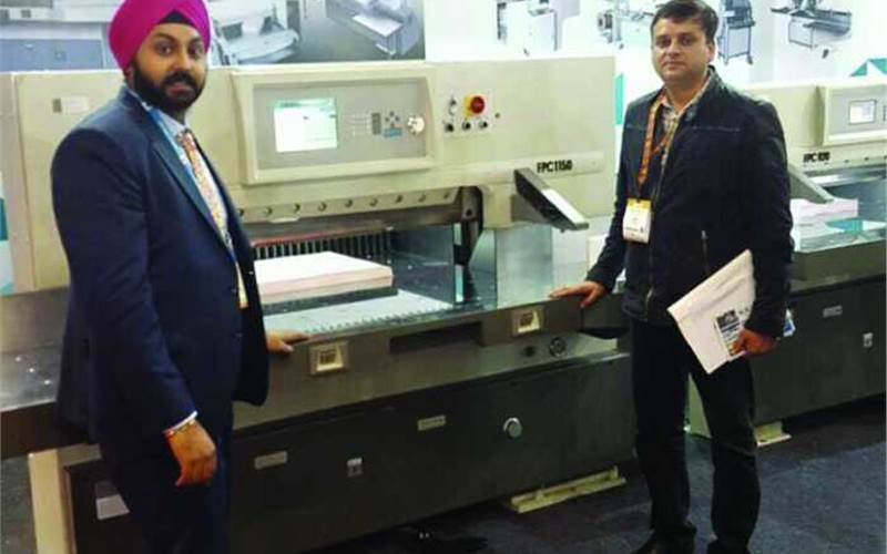 Amber Press picked up a programmable paper cutter, round corner machine, and the PrintPacklaunched die-cutting machine with hot foil stamping feature from Five Star Printing Machinery