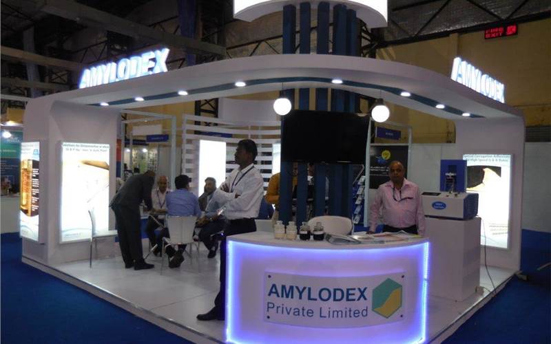 Amylodex stall at the show