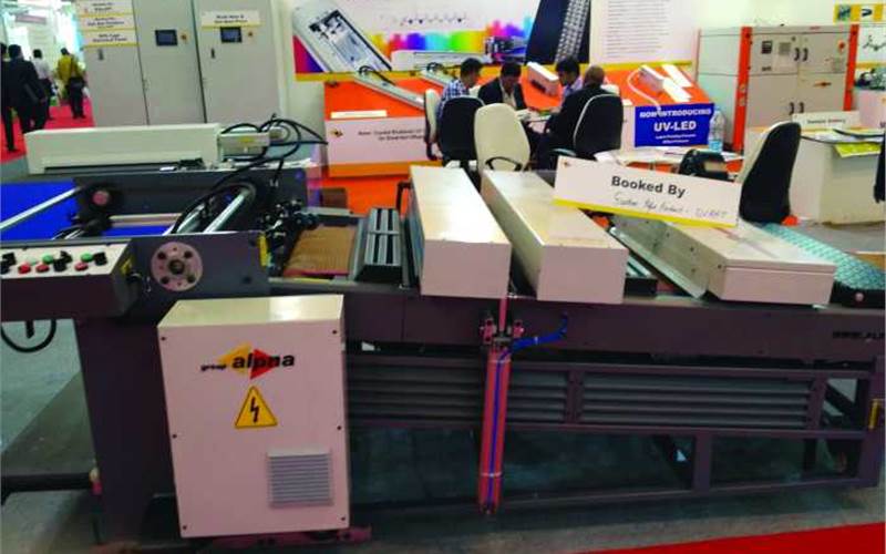 Surat’s Gautam Paper books Alpna’s offline UV coater