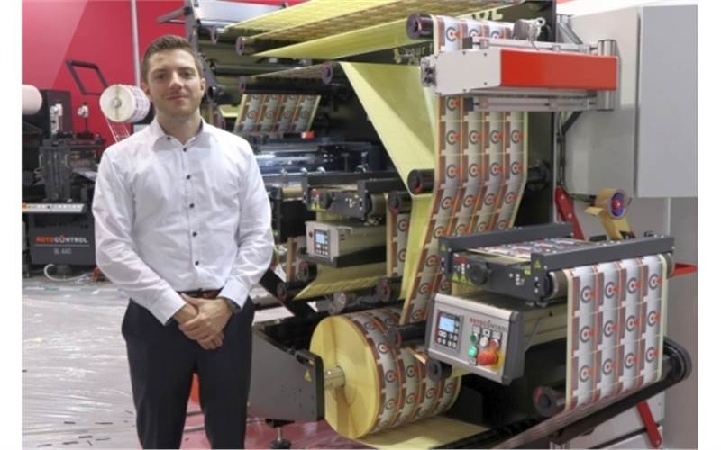 Rotocontrol’s offline die-cutting and finishing systems are ideal for short-run label production, says sales manager Alexander Siegmund