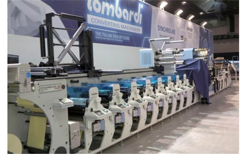 The Synchroline 430 with Toro and Bravo units is Lombardi’s Labelexpo highlight