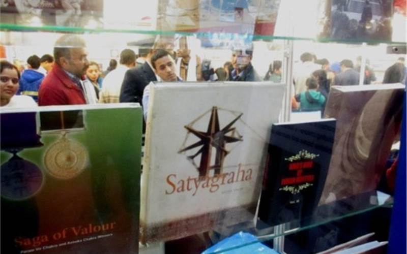 The Fair was a showcase of National Book Trust, India’s range of books. It also offers large spaces to other government sponsored publishing ventures like Sahitya Akademi and Publication Division
