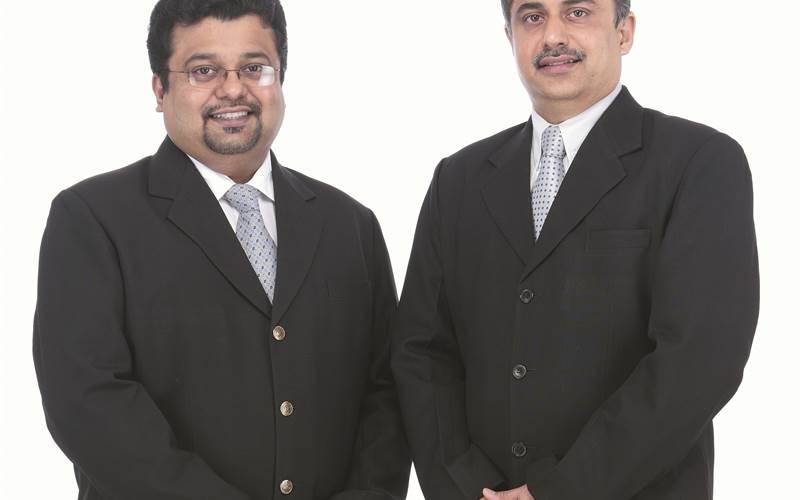 The Dhote brothers(l-r): Uday and Tushar