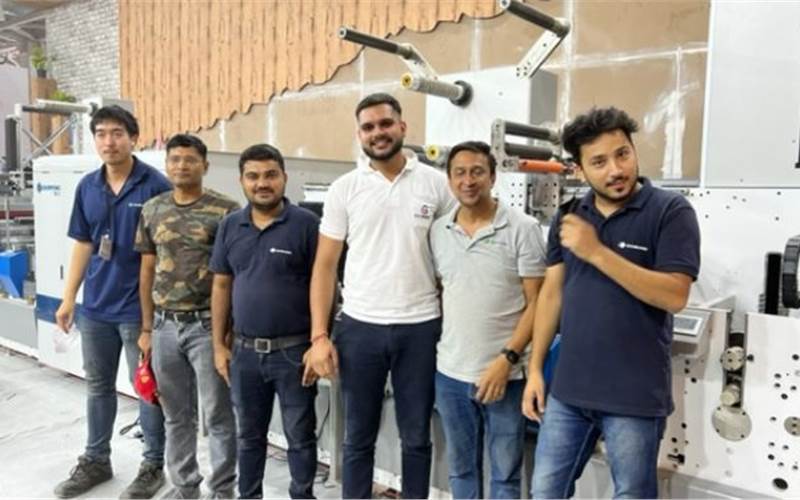UV Graphics Technologies is set to unveil Dominator, a hybrid press powered by Domino N610i integrated with on flexo platform