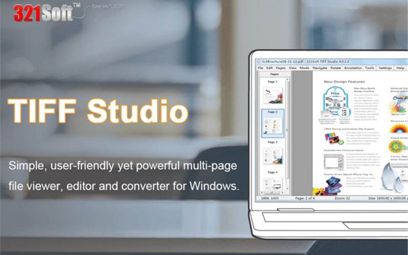 321Soft launches multi-page editing software TIFF Studio 