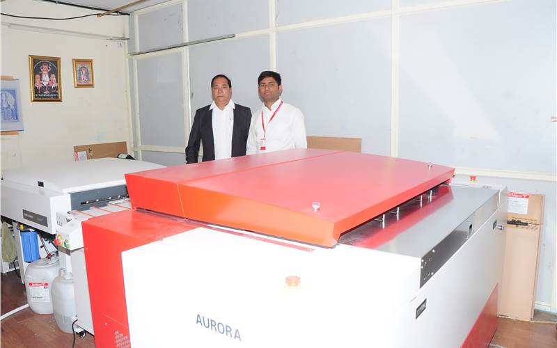Indore pre-press house VG Graphics installs ThermoStar T9, adds thermal to its bouquet of multi-plate trade services