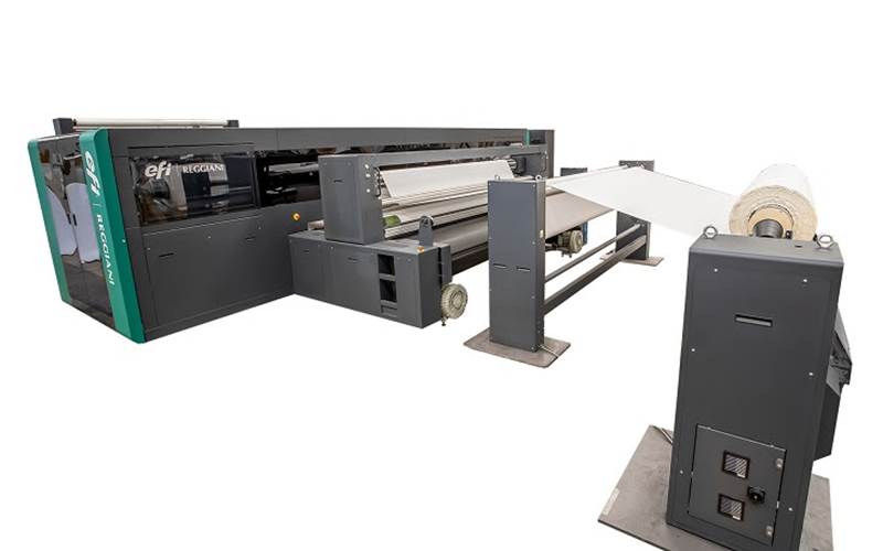 EFI Reggiani launches scanning digital textile printer 