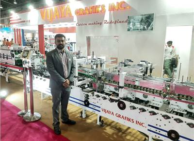PrintPack 2022: Vijaya launches carton-erecting machine