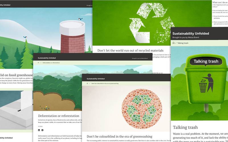 A website that digs deep into sustainability