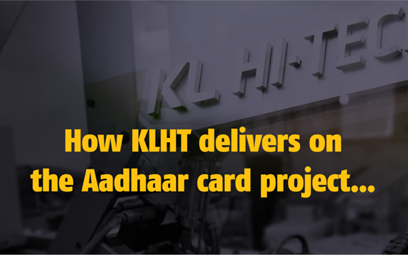 How KLHT delivers on the Aadhaar card project... - The Noel D'Cunha Sunday Column