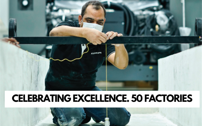 Celebrating excellence. 50 factories