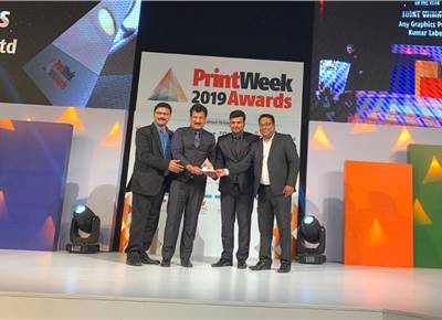 PrintWeek Awards 2019: Any Graphics wins Label Printer of the Year (Joint winner)