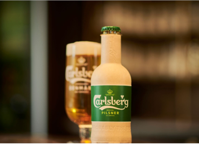 Carlsberg introduces recyclable fibre bottles