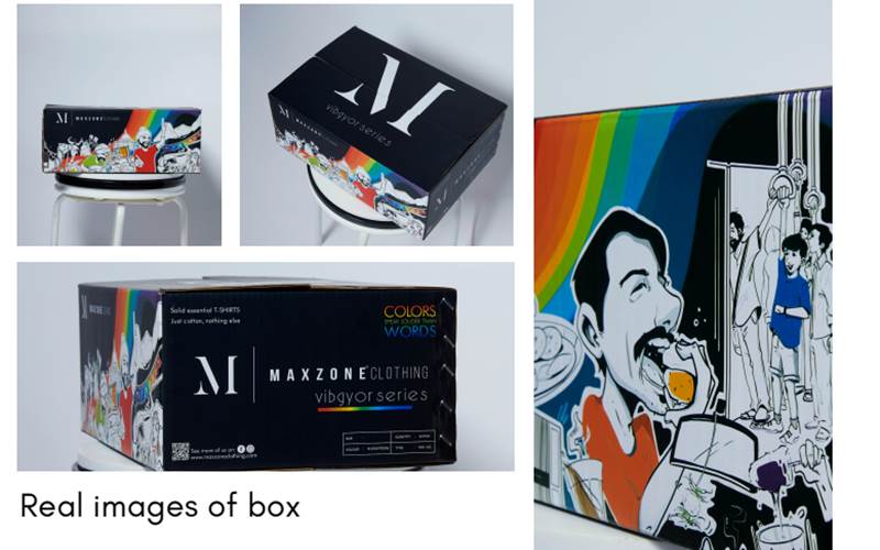 Maxzone redesigns packaging boxes