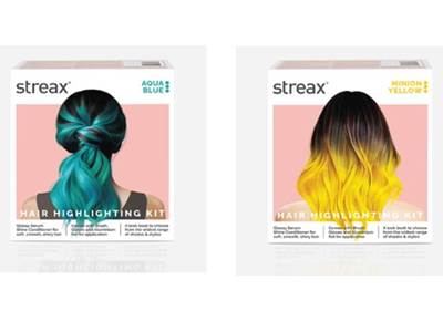 Streax elevates hair highlighting experience with innovative packaging