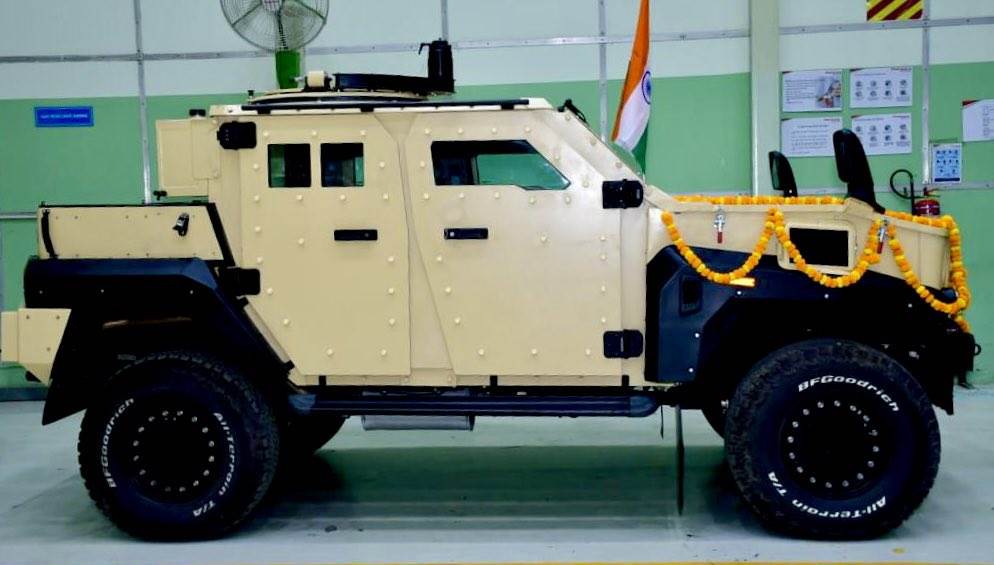 Mahindra Armado armoured tactical vehicles showcase India's military ...