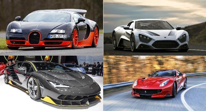 Top 15 fastest cars in the world | Autocar Professional