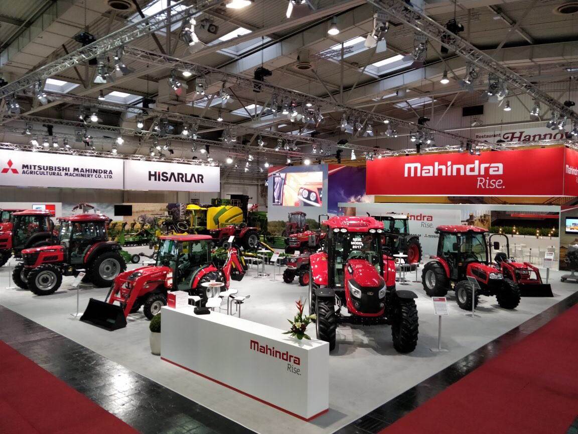 Mahindra debuts tractors and farm machinery at Agritechnica in Hanover ...