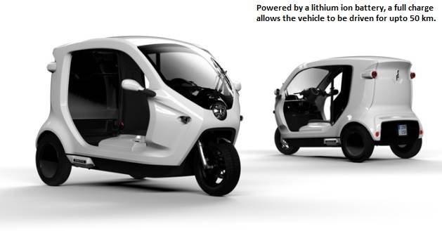 Swedish electric three-wheeler brand Zbee enters India | Autocar ...