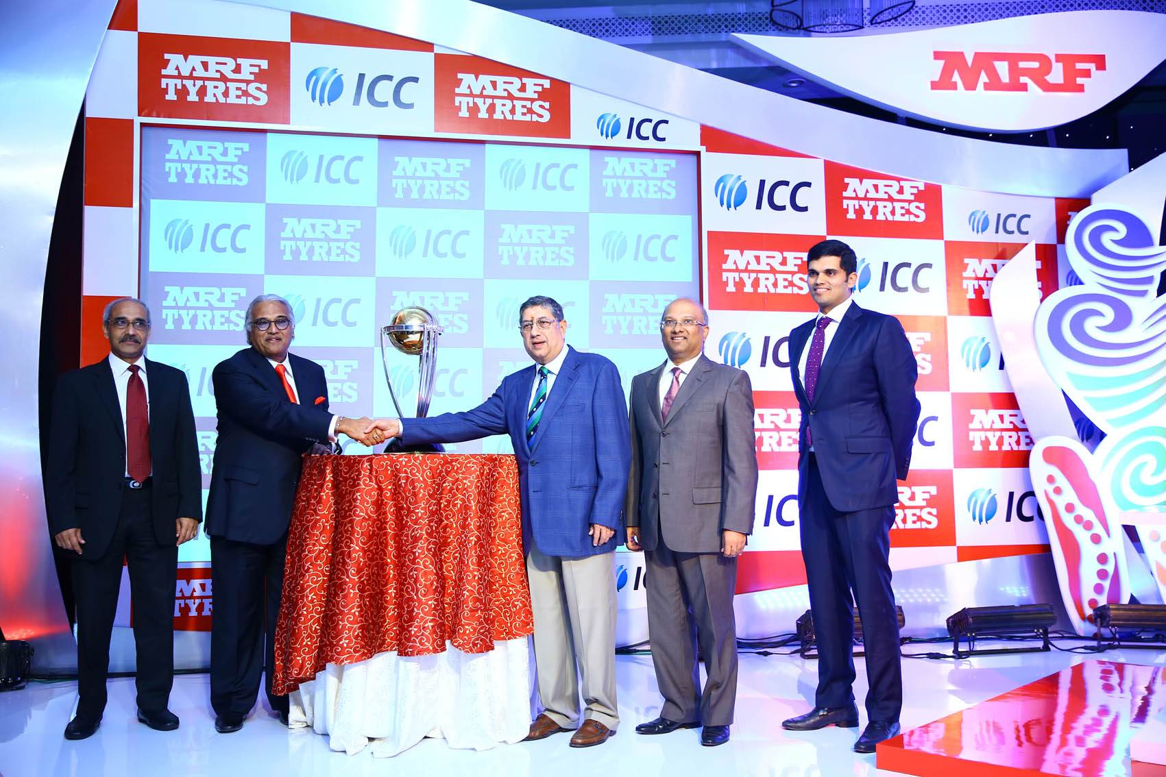 MRF is global partner for ICC Cricket World Cup 2015 | Autocar Professional