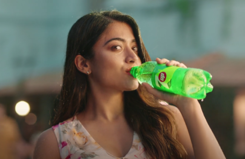 Rashmika Mandanna beats the heat with 7Up | Campaign India