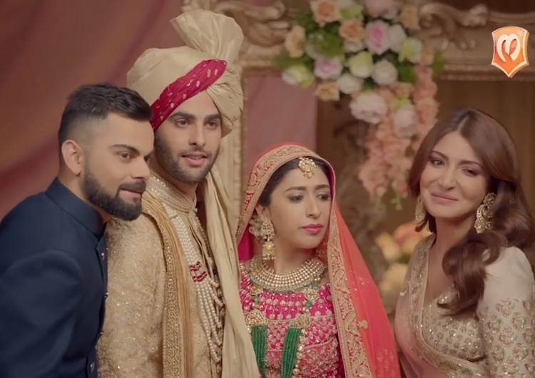 Manyavar returns with Virat Kohli and Anushka Sharma, one year later ...