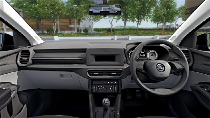 Skoda Kylaq Classic interior Skoda Kylaq Classic interior