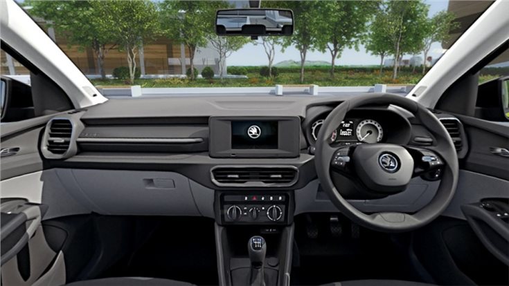 Skoda Kylaq Signature interior Skoda Kylaq Signature interior