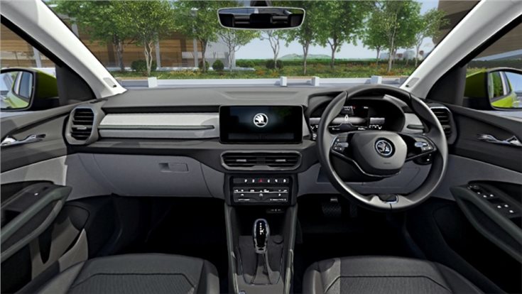 Skoda Kylaq Prestige interior Skoda Kylaq Prestige interior