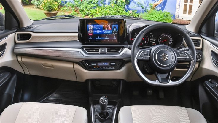 2024 Maruti Dzire interior 2024 Maruti Dzire interior