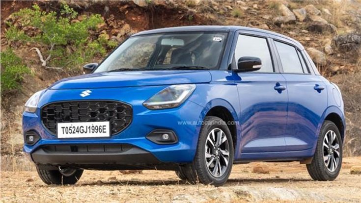 Maruti Swift front Maruti Swift front