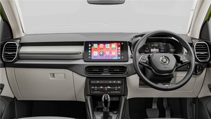 Skoda Kylaq interior Skoda Kylaq interior