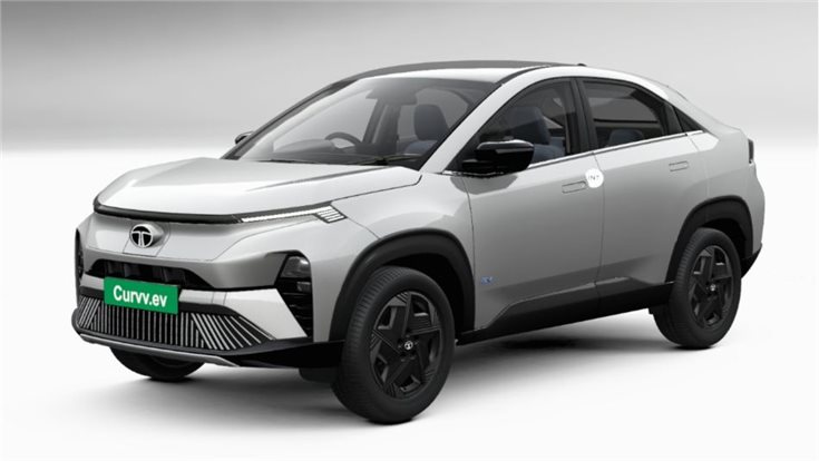 Tata Curvv EV front quarter Tata Curvv EV front quarter