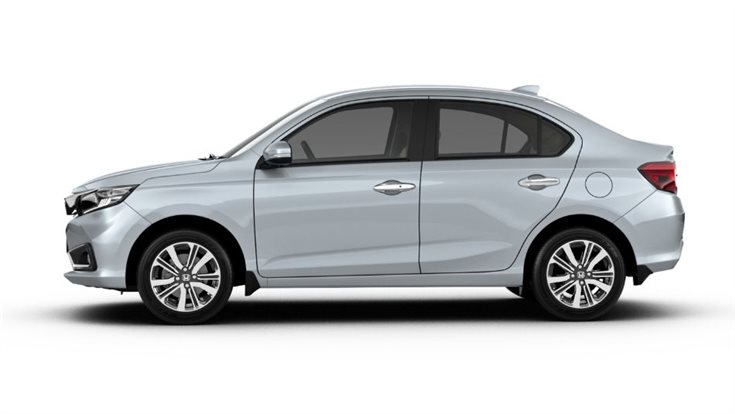 Old Honda Amaze side profile Old Honda Amaze side profile