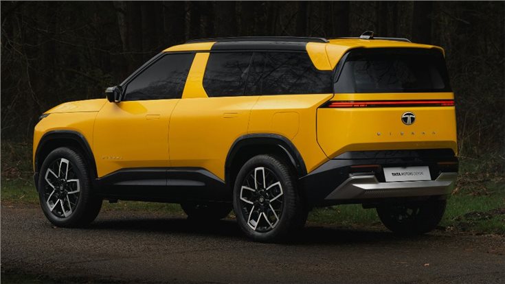 Tata Sierra rear quarter Tata Sierra rear quarter