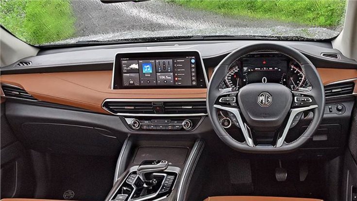 MG Gloster interior MG Gloster interior