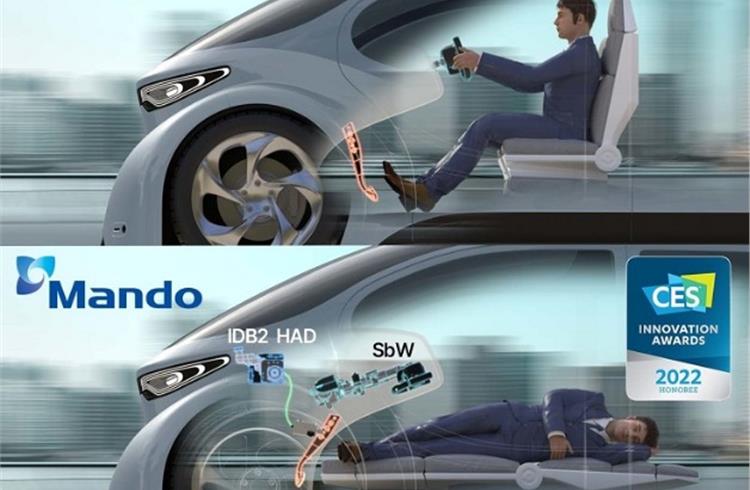Mando’s brake by wire tech wins CES 2022 Innovation Award | Autocar ...